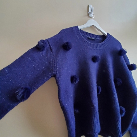 COPY - Zara sweater with Pom pom, small size - Picture 3 of 8